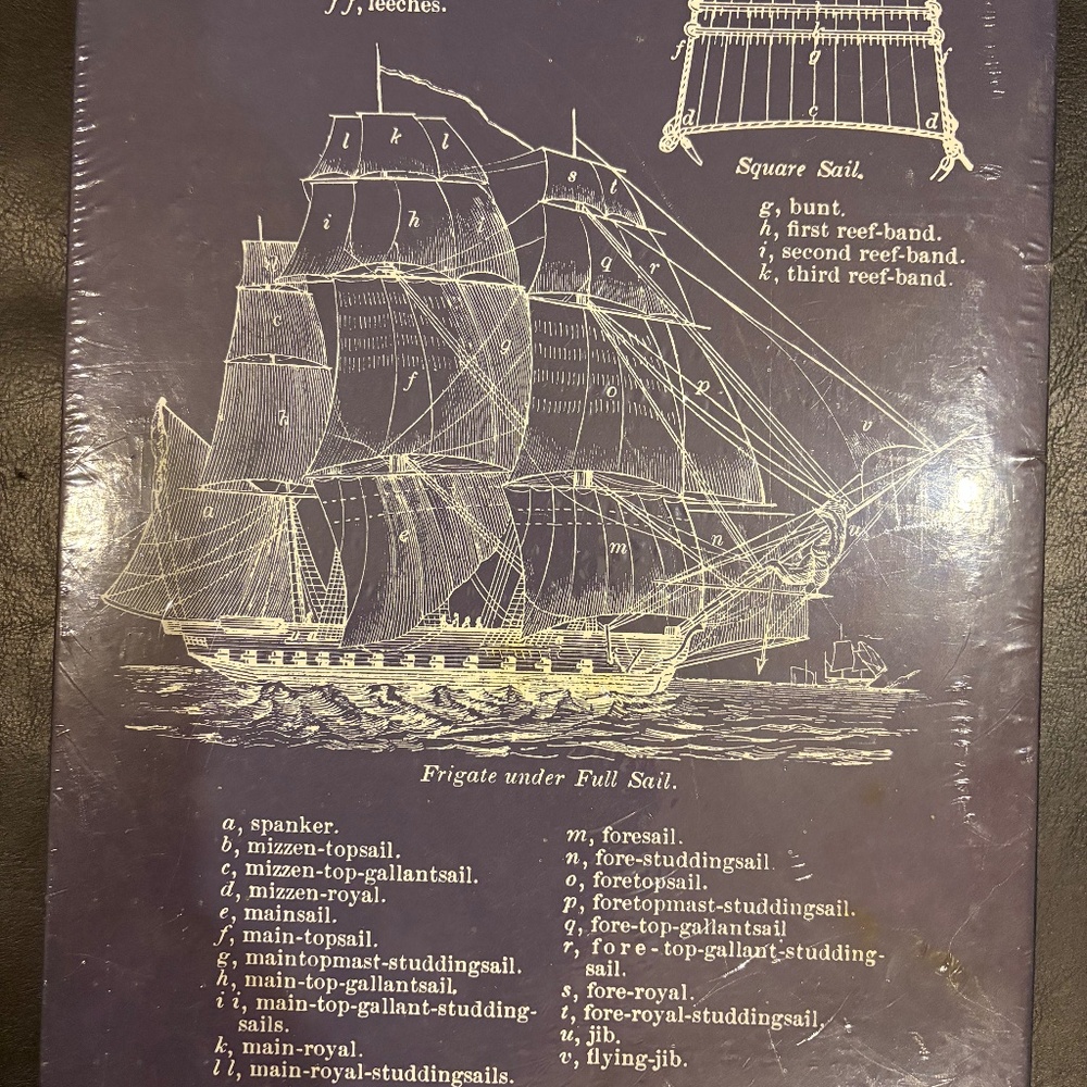 Eaton Sailing Ship Stationary. New in Box. $12.
